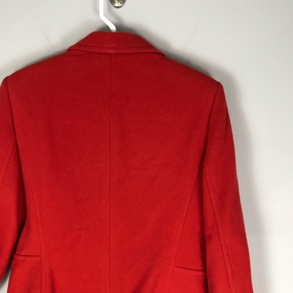 Kasper CO Wool blend blazer jacket burnt orange - Picture 8 of 8